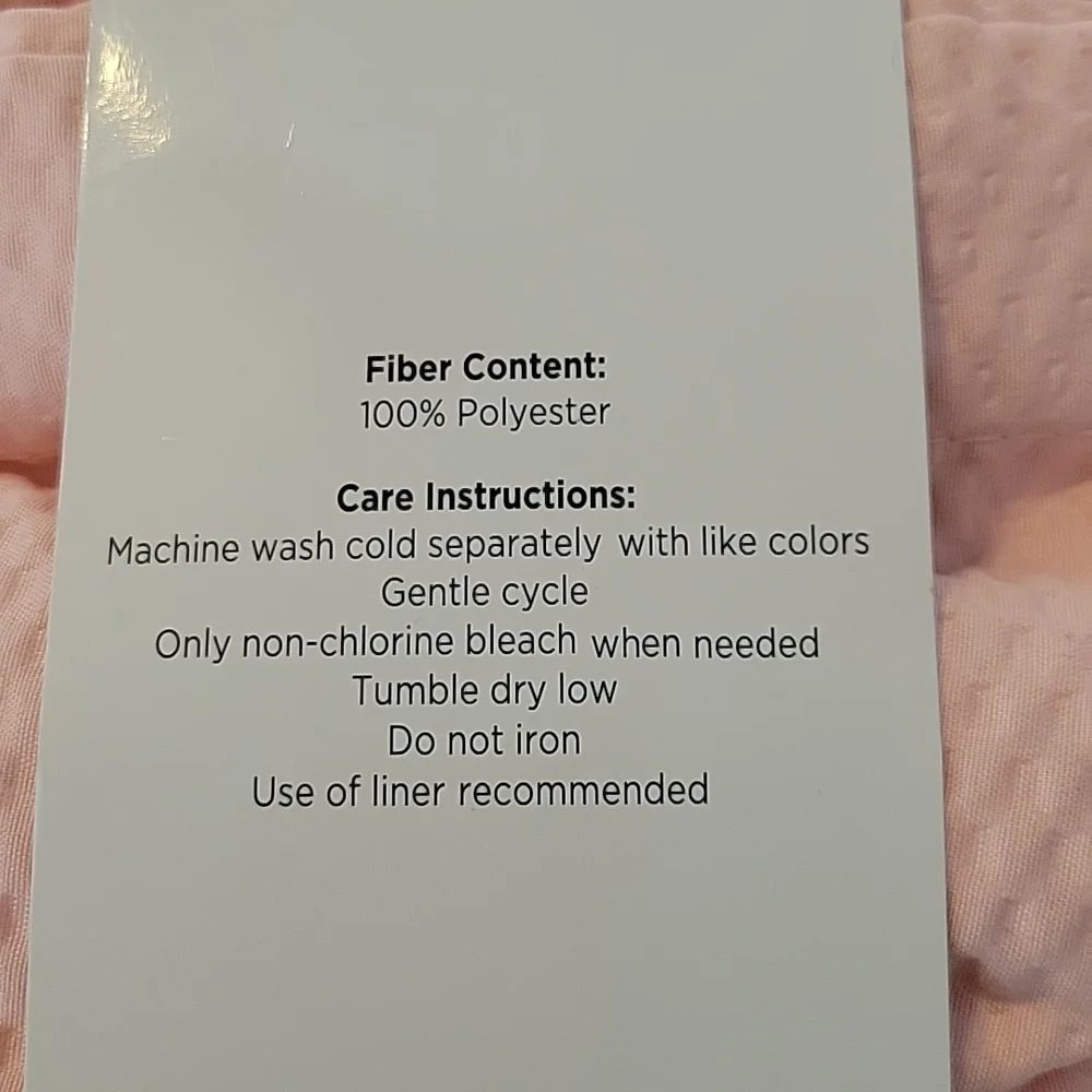 Comfort Bay Embossed Fabric NWOT